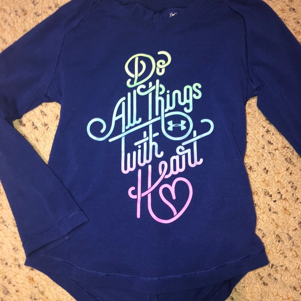 Girls UA long sleeve
